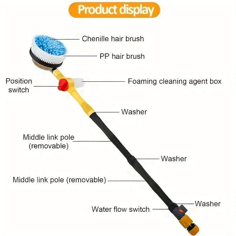 Turbo Shine Water Powered Spin Cleaner