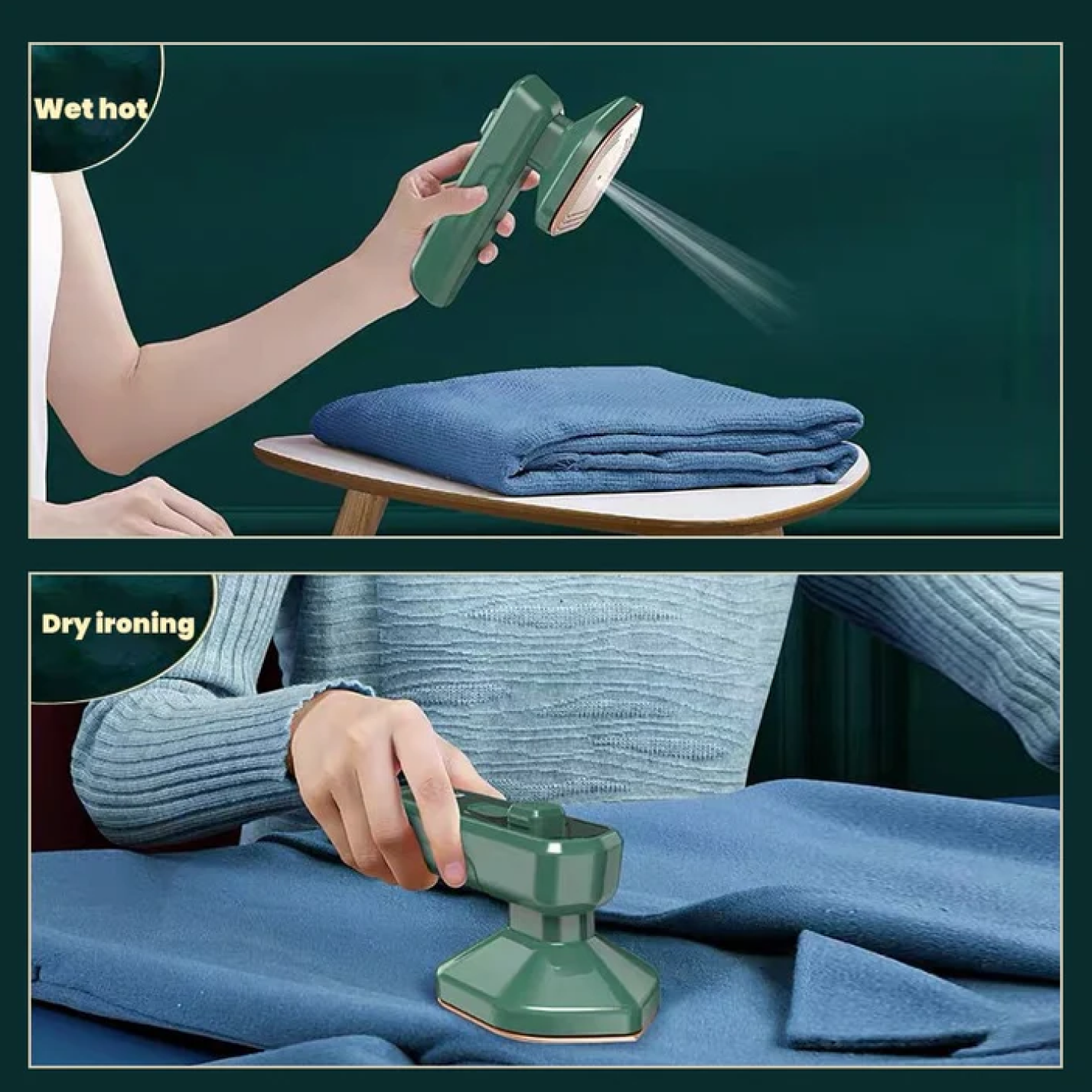 2in1 Wet And Dry Mini Iron