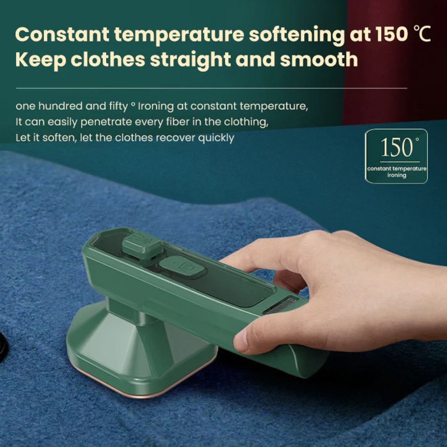 2in1 Wet And Dry Mini Iron