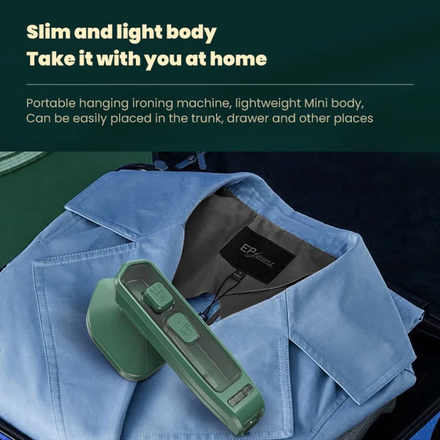 2in1 Wet And Dry Mini Iron