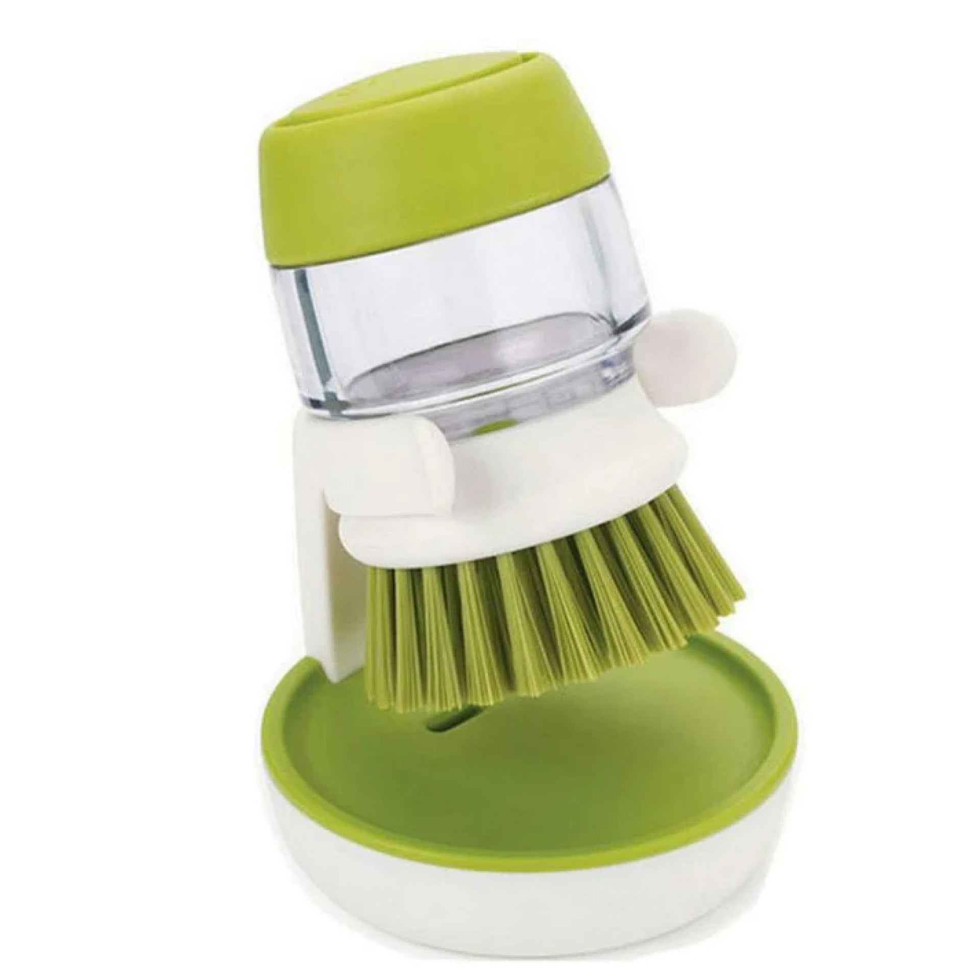 Soap Dispensing Brush with Storage Stand